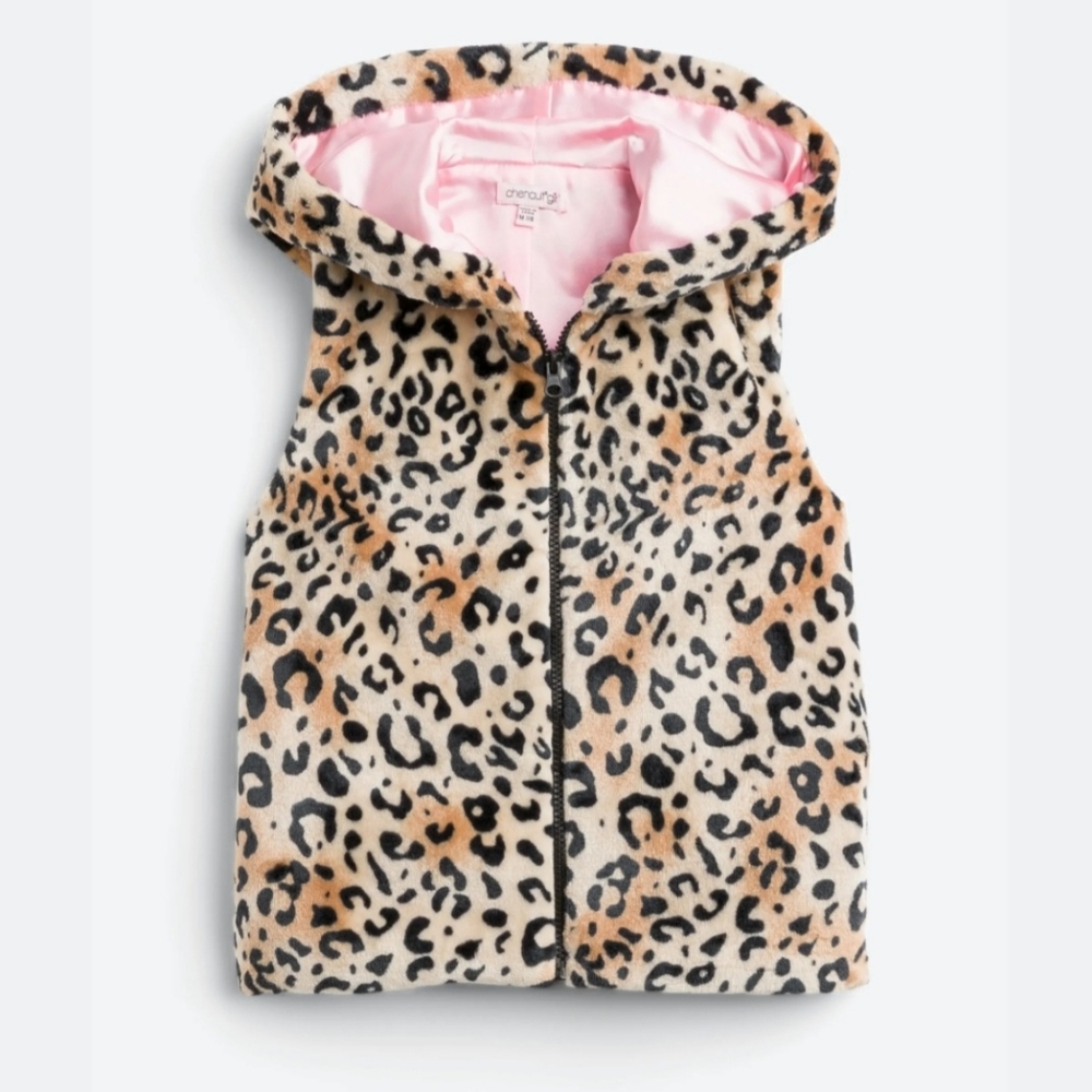🌻 3/$20 Deal!! Chenault Leopard Print Kids Vest
